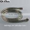 CL002 golded color double lock brass flexible shower Hose