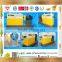 Maize peeling machine for remoiving germ and making flour corn
