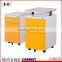 New style 3 drawer movable drawer cabinet with adjustable wooden top