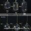 Transparent flower glass vase anique hanging glass vase