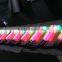 Led snowfall meteor rain tube light 3d vertical tube