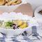 wholesale 600ml cheap customized white ceramic baking sala bowl