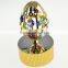 Beautiful Gold Plated Metal Easter Egg with crystals from swarovski