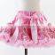 Pink Gold Sparkly Sequins Skirts Fluffy Cheap High quality Pettiskirts Sequins skirt for baby girls