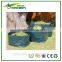 Durable big green garbage bag for outdoor use