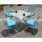 outdoor new premium dining table set cafe furniture wholesale outdoor patio furniture