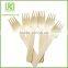 Disposable Wooden Cutlery 250pc Set Biodegradable Utensils