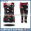 2017 yoga wear sportswear, seamless sexy womens printed yoga pants