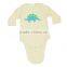 Organic Cotton Baby breathable body suit and Baby Cartoon Body Suit with plain white organic cotton protective body suit