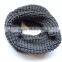 Acrylic grey color fashion winter factory manufacture fashion young knitted tube scarf