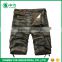 New Style Summer Casual 100% Cotton 6 Pockets Mens Baggy Plaid Cargo Shorts
