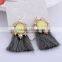 Zm53249a Cheap Handmade Dangle Earrings Women Tassel Earrings With Pearl