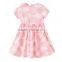 ShiJ Teenage Girl Dress 1~12Y Cotton Print Summer Children Clothing