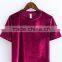 Runwaylover EY2389B Ladies Sexy 2017 Short Sleeve Crop Tops