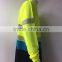 Wholesale contrast long sleeve hi vis safety 3M tape AS/NZS reflective fluorescent polo shirt