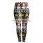 3D picture flower OEM print tight sublimation tight digital print pantyhose tights for women