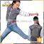 Fashionable Printed Grey Baseball Jackets For School Girls