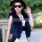 Raccoon fur coat short waistcoat