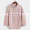 China's Most Fashionable Pullover Hand Knit Wool Sweater Design for Girls