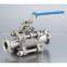 Stainless Steel Sanitary 3pc Ball Valve