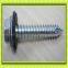 iron self tapping hex head screw with washer