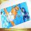 double sided plush microfiber bath towel 80% polyester and 20% polyamide microfiber bath towel with digital sublimation printing