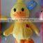 10cm Mini Plush Lion Keychain With Metal Keyring