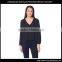 Womens Casual fashion blouses 2017 new designs long sleeve V Neck loose blouses for girls