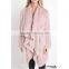 SJ018-02 100% Real Rabbit Animal Fur Shell Coats Both Side Furs