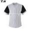 Cheap blank plain baseball jersey white