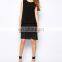 CHEFON Double layered pleated skirt dress
