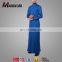 Latest Burqa Designs Blue Fashion Moroccan Men Abaya Muslim Dubai Cosy Daffah Thobe