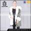 Fashion and elegant ladies winter real fox fur leather fur parka jacket