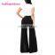 New Style Teens Sexy Wide Leg Pants Women'S Black High Waist Harem Pants Women