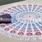 Indian White Mandala Roundie Round Tapestry Bohemian Bedspread Throw Boho Hippie Decor
