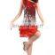 Shiny glittery fancy latin dance dress for women L-7045#