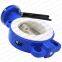 Bundor 2-8 Inch PN16 PTFE Seated Butterfly Valve Price Wafer Butterfly Valve