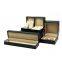 Unique Hot Sale Custom Brand PU Leather Jewelry Set Box Plastic Gift Box for Necklace Ring Pendant bracelet Jewelry