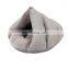 Best Cat Cave Bed Gray White Natural Large Covered Cozy Cat Cave