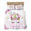 Luxury 3pcs Duvet Cover Printed quilt Cartoon Single Size 100% Polyester 70gsm Microfiber Comforter bedding sets