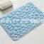 Bathroom mat, 3d embossed waterproof bath mat, Anti slip memory foam bath mat SBR Back