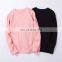 Wholesale Custom Logo Mens Crew Neck Plain Pullover Unisex Long Sleeve Sweatshirt
