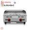 snack food griller machine kitchen non stick plate LPG gas grill