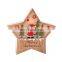 Christmas LED Light 3D Wooden Star Twinkle Battery Powered Christmas Lamp Holiday Party Decorative Fairy Lights