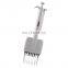 laboratory plastic transfer pipettes 10ml digital electronic micro automatic 8 channels pipette dropper multichannel pipette