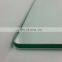 China Design Tea & Coffee Table Top Manufacture Racetrack Oval Tempered Glass Table Top With Beveled Polished Edge