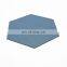 Hexagon wedding table centerpiece