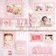 DIY Craft Set Special Moments Baby Girl Scrapbook Kit