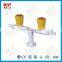 Laboratory accessories 4-ways brass gas cock/faucet/tap/outlet