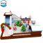 Wholesale cheap air trampoline inflatable castle bouncer suit for kids and adult